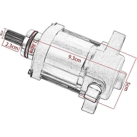Anlasser-Ersatz für Aprilia RXV450 RXV550 Zubehör, langlebig