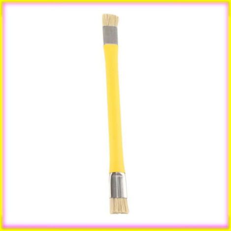 keenso Brosse 4PCS Double Heads Anti-Static Hard Brush Mobile Phone Repairing Soldering telephonie detachee Bleu Jaune (1/5)