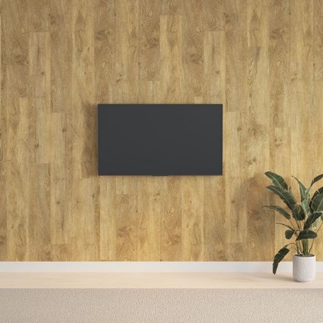 Pannelli da Parete Effetto Legno Marrone PVC 2,06 m² vidaXL