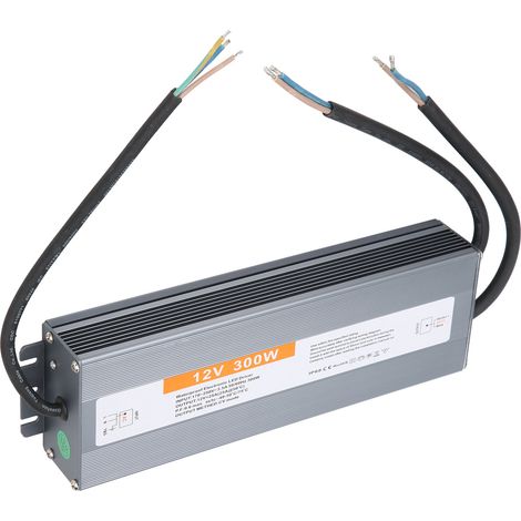 Alimentation filaire, ultra-mince, étanche, pilote LED à découpage, AC170-250V (50/60Hz), 300W (DC12V) (1/5)