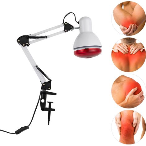 150W lampe de luminothérapie infrarouge, lampe infrarouge réglable, lampe de luminothérapie, Luminaire (1/5)
