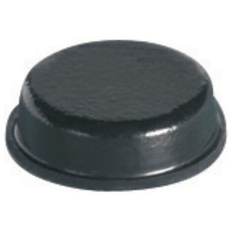 Pied d'appareil PB Fastener BS-34-BK-R-12 autocollant, rond noir (Ø x H) 9.5 mm x 3.2 mm 12 pc(s) S17485 (1/3)