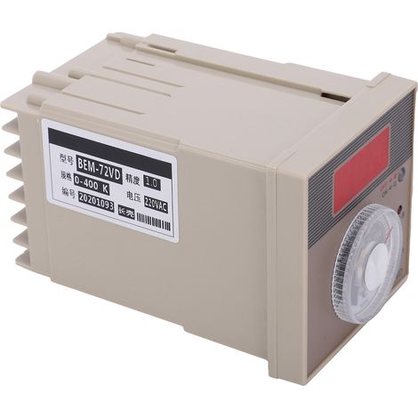 Contrôleur de température BERM à affichage numérique, régulateur à aiguille, thermostat BEM-72VD 220V (1/5)
