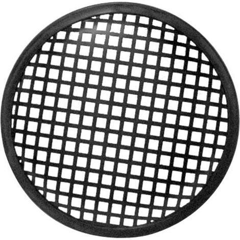 HQ-Power Parrilla de Altavoces, 5, Metal, 10 Piezas, Negro (1/2)