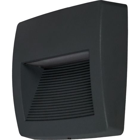 Aplique STORM IP55 R7s LED R7S Bulb 3.20W -(325lm)/-(365lm)/-(365lm) 2700K/4000K/6500K Negro (1/3)