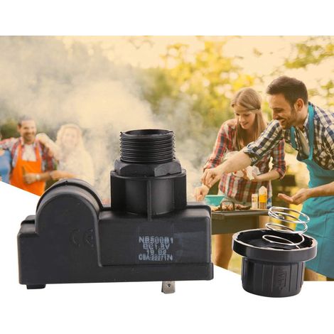 Hochfrequenz-Impulszünder für Backofenheizung, automatische Zündung mit Schalter, universelle Grill-Ersatzteile, elektronisches Modul mit 2 Ausgängen (2 Ausgänge) (1/5)