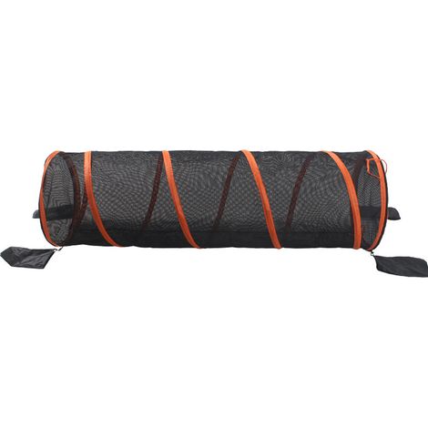 Tunnel Pour Chat - Filet Transparent Avec Porte Zippée - Jouet D'Enrichissement Pour Chats Intérieurs - 1 Pièce (1/5)
