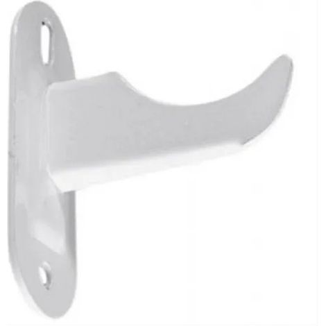 Supporto per radiatore, ghisa, 120 mm, avvitato, bianco epossidico (1/2)