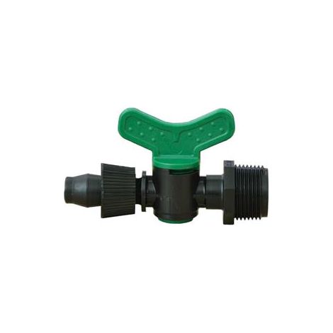 VALVOLA CILINDRO PER ALA CON FILETTO MASCHIO IN POLIPROPILENE- - ø mm.16xM 3/4 - 20 pezzi