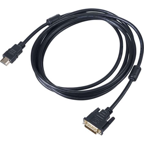 Cable DVI 24+1 HDMI 1.4 Akyga AK-AV-13 Dual Link Audio Video Full HD de 3 m (1/3)