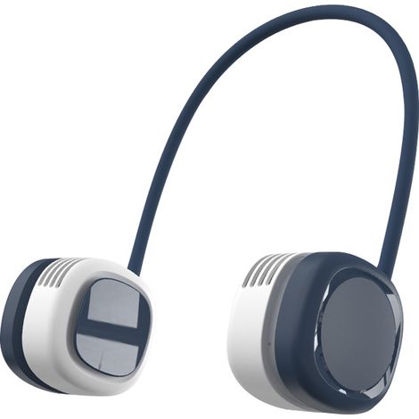 Ventilateurs suspendus sans pales rechargeables par USB (bleu), adaptés à une utilisation intérieure et extérieure (1/5)