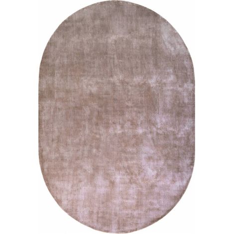 Tapis beige ovale doux et raffiné - beige (1/2)