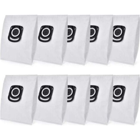 Lot de 10 sacs d'aspirateur pour Rowenta Hygiene + ZR200520 ZR200720 – 5 couches de tissu non tissé – Excellente filtration poussière et pollen - RO39xx (1/5)