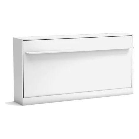 Letto pieghevole + materasso bianco 90x200cm (1/5)
