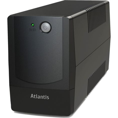 Atlantis OnePower PX800 Gruppo di Continuità 800VA 400W AVR 3 stadi 4 Prese IEC Nero (1/4)