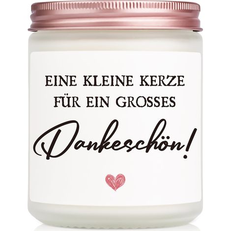 Cadeau de remerciement pour femme, petite bougie parfumée dans un verre, bougie de remerciement pour enseignante, chef, maman, petite amie, grand-mère, Noël, jour de l'enseignant, cadeau (1/5)