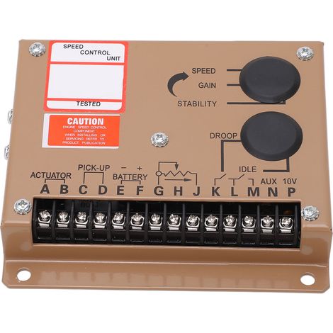 Contrôleur de vitesse moteur ESD5131, régulateur à démarrage progressif 12V 24VDC pour usage industriel (1/5)