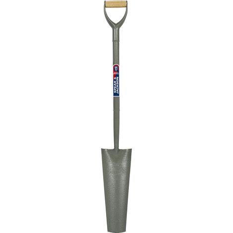 Bêche de drainage tubulaire en acier de 16"