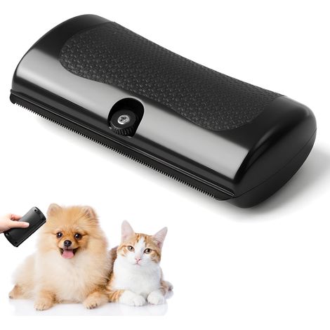 Brosse pour Chien de Compagnie, Brosse Poil Animaux Réduction 98% des Poils Mort, Élimine Sous Poil et Poils Morts Toilettage Canin Chat Professionnel, Pour Toutes Races (1/5)