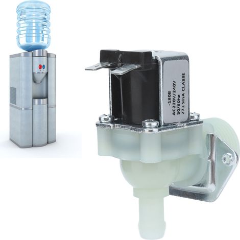 Vanne électrovanne eau plastique normalement fermée AC220V/240V entrée G3/4 pouce