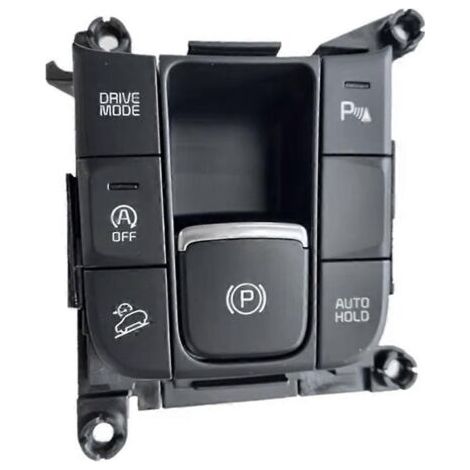 Elektronischer Handbrems-Bergabfahrhilfe-Modusschalter für Kia - Schwarz (1/5)