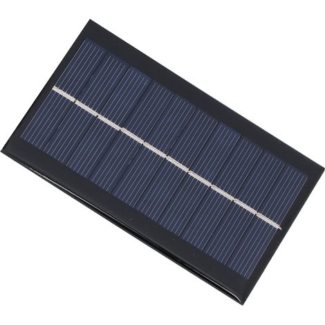 Module de panneau solaire en 2 parties, chargeur de batterie en silicium polycristallin, bloc d'alimentation 100 x 70 mm, 1 W 5 V