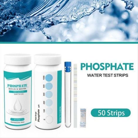 Test de L'Eau de Piscine, de Détection de Phosphate, Analyse et Précise de L'Eau, de Test pour Aquarium (1/5)