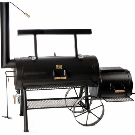 Rumo Barbeque JOEs Smoker Championship Longhorn 20 Zoll Holzkohlegrill JS-33955 (1/3)
