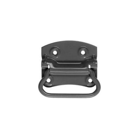 Lot de 2 poignées de traction noires de 10,2 cm - Élégantes et durables