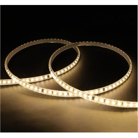 Bobine LED 2835 8w/m 230V IP65 50 mètres Miidex Lighting® blanc-chaud-3000k (1/2)