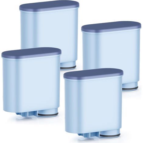 Pack de 4 Filtre à eau, Compatible Philips AquaClean, Anti-calcaire, Pour machine expresso automatique (1/5)