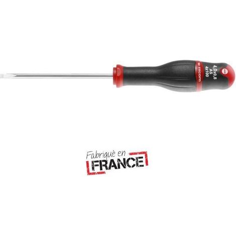 Tournevis - Facom - PROTWIST® - Lame plate fraisée - 4 x 100 mm - Standard