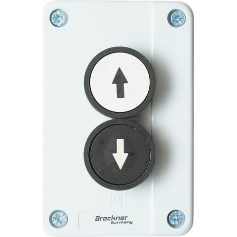 Scatola di comando 2 pulsanti con ritorno 1NO+1NO Breckner Germany (1/4)