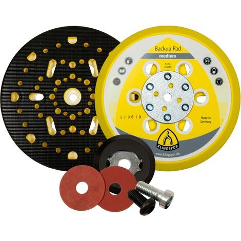 Klingspor HST 555 Haftstützteller, 150 mm MEDIUM Gewinde M8/5/16 (1/4)