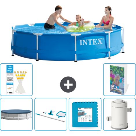 Frame Pool Rund - 305x76 cm - 7-teilig S17