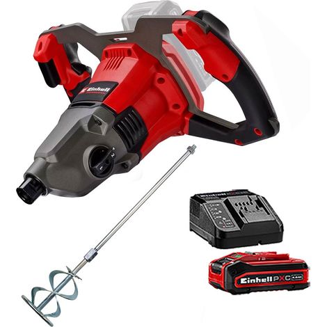Einhell Professional PXC 18V Cordless Paint Mortar Mixer TP-MX 18-2 + 4ah Kit (1/5)