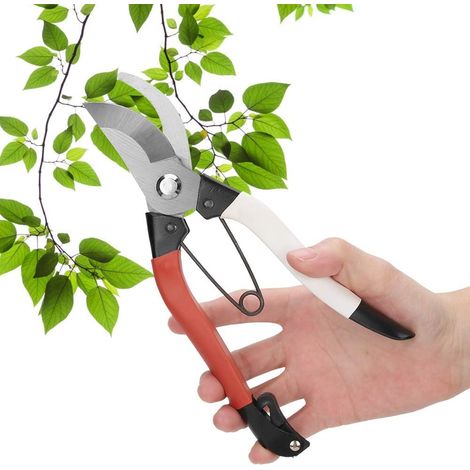en acier manche d'élagage manuel du cisaillement jardinage bancch fruiter arbre cutter jardin scisoor (1/5)
