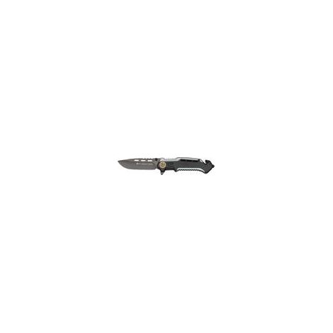 Couteau de sécurité K25 MOVA acier 21 cm gris noir