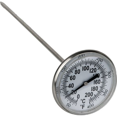 KS Tools Thermometer, 0-200°C/0-400°F, L =210 mm (1/3)