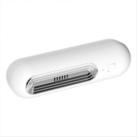 Purificateur d'air, éliminateur d'odeurs pour réfrigérateur, conservation des aliments, argent (1/5)
