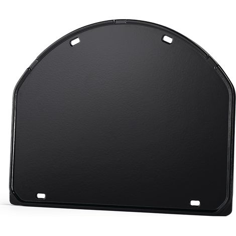 Napoleon – Plancha réversible en fonte émaillée pour barbecue charbon 57cm – Compatible Rodéo Pro et Kettle Pro/Premium – 4 trous d'évacuation