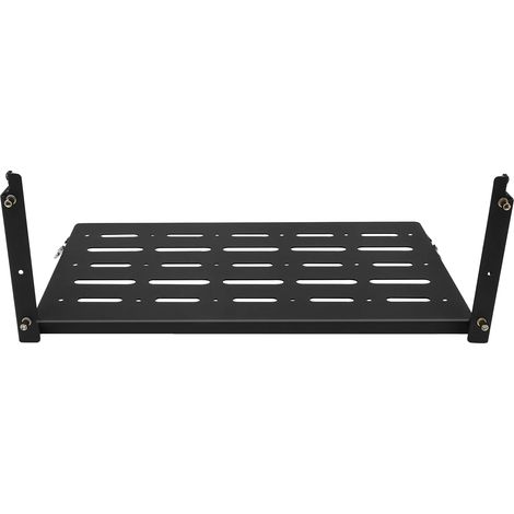 Mesa plegable, capacidad de carga de 34,01 kg, compatible con Wrangler JK, color negro. (1/2)