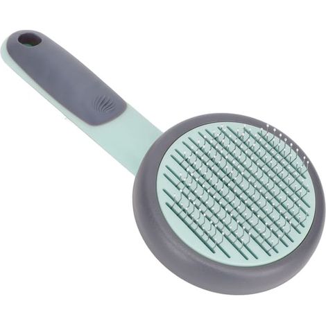 Brosse autonettoyante pour animaux de compagnie, peigne autonettoyant démêlant, évite les enchevêtrements et élimine les poils morts (1/5)