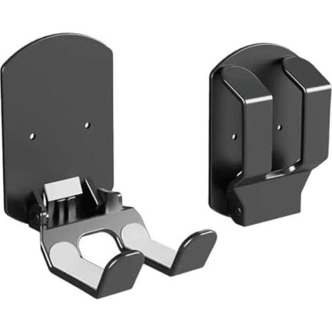 1pcs Support Casque Gamer avec Crochet Adhésif, Porte Casque Pliable pour Bureau et Mur, Support de Casque Anti Glissement et Résistant, Installation Facile sans Perçage (1/4)