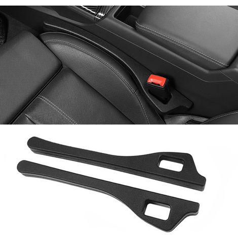 Bouchon D'éCart De SièGe Voiture pour Mini Countryman Coupe Roadster Clubman Paceman Cooper R60 F60 R58 R59, Éviter Que Petits Objets Tombent dans Gap Auto Accessoires Intérieur,A/Black (1/4)