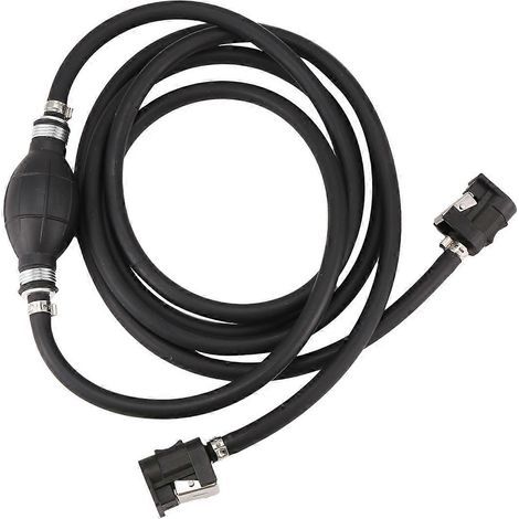 Tuyau d'alimentation en carburant pour bateau de 300 cm, raccord de 6 mm pour réservoir d'essence de moteur hors-bord. (1/5)