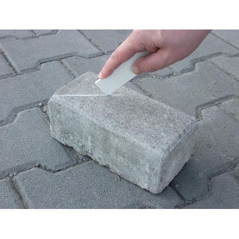 Marqueur de pavage par frittage de poudres Adapté à aménagement jardin / paysager 120 x 30 x 2 mm (1/2)