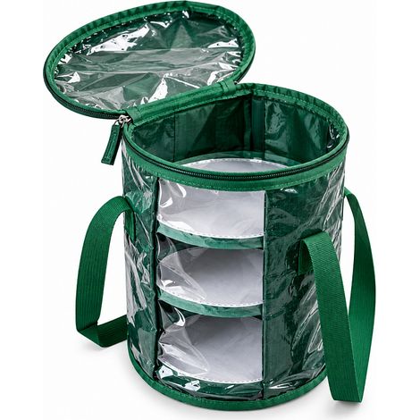 Aga Organizer per luci natalizie Ø 23x30 cm Verde (1/5)