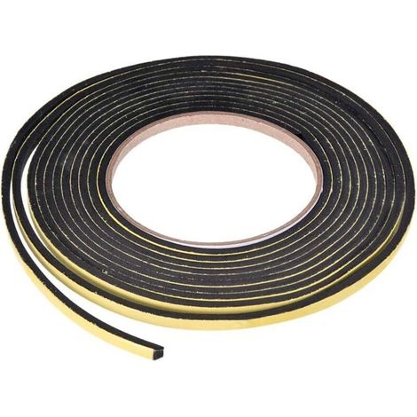 Ruban étanchéité Mousse Adhésive Bande Pour Fenêtre Porte Isolation 5mm Large 3mm Épais 4m Long (1/5)