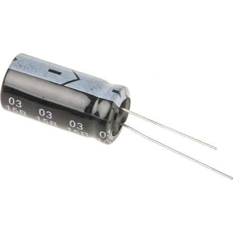 Condensateur RS PRO 47µF, 250V c.c. (1/2)